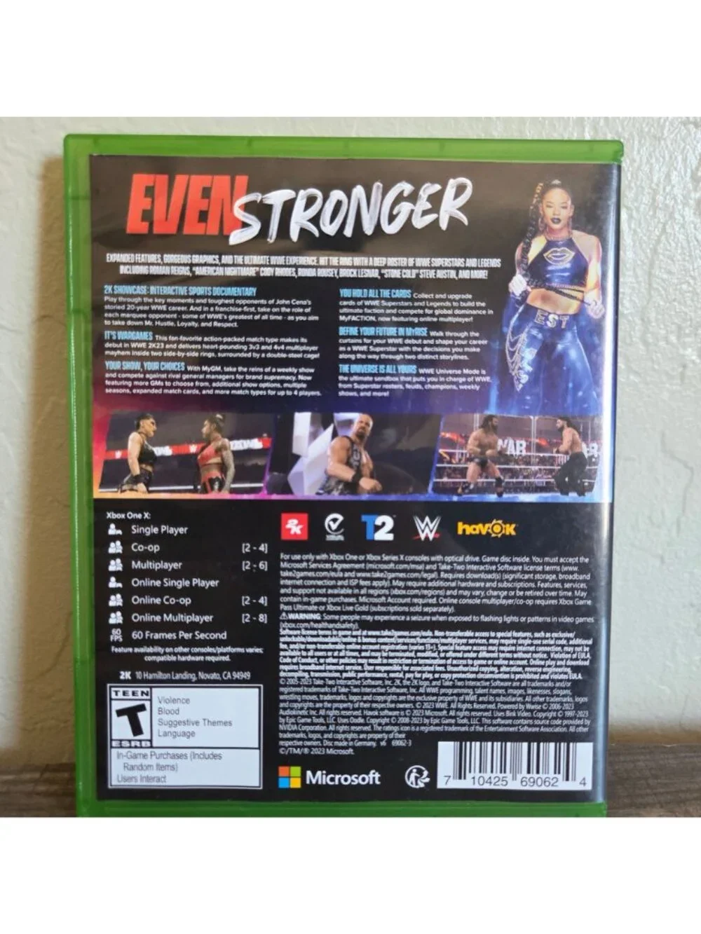 Xbox One WWE 2K23 Microsoft Xbox One Game